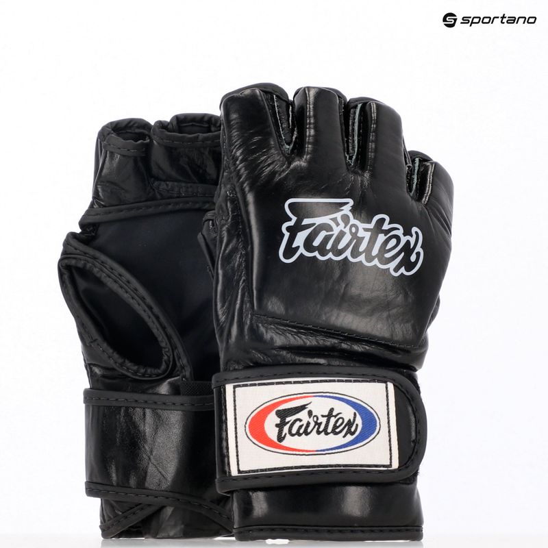 Guanti da MMA Fairtex "Open Thumb Loop" nero 8