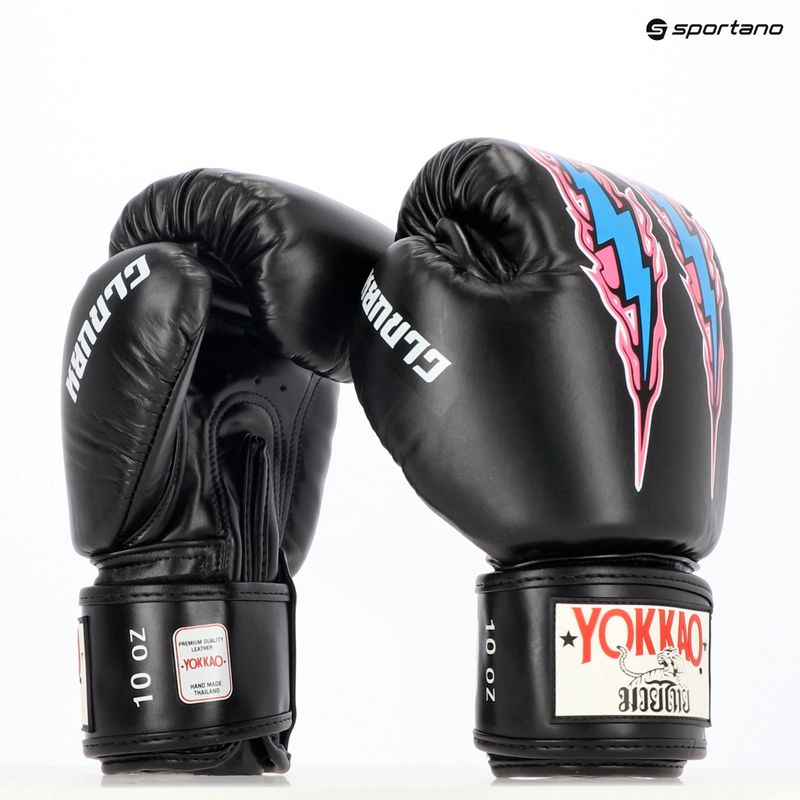 Guanti da boxe YOKKAO East Club uomo nero 11