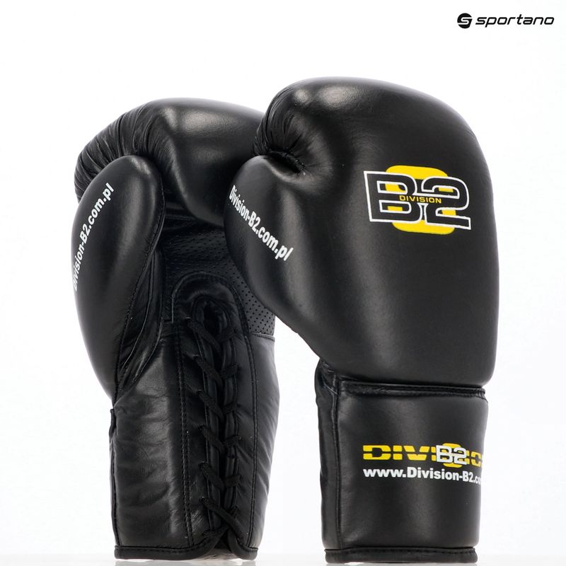 Guanti da boxe DIVISION B-2 DIV-PFG1500 Pro 3-Layer Foam nero 8