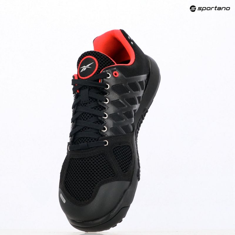 Scarpe da allenamento Reebok Nano 2.0 da uomo nero/rosso energia 9