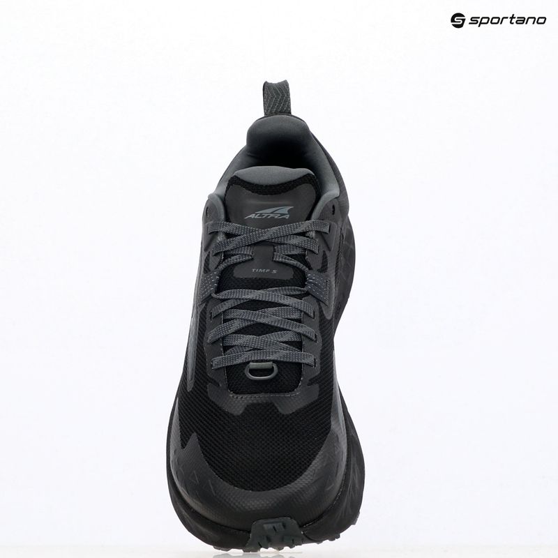 Scarpe da corsa Altra Timp 5 da uomo, nero/nero 10