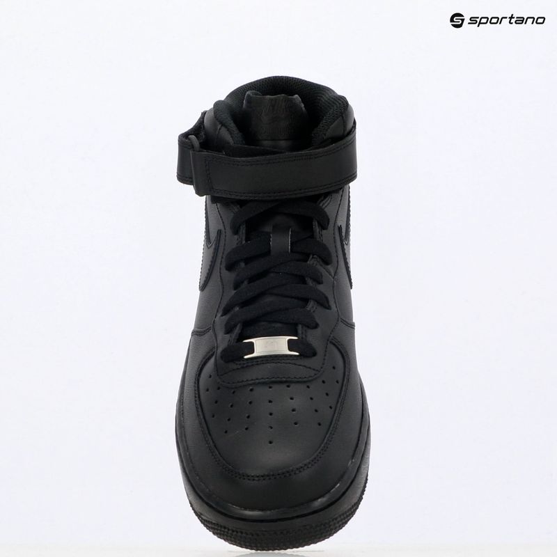 Scarpe da uomo Nike Air Force 1 Mid '07 nero/bianco 9