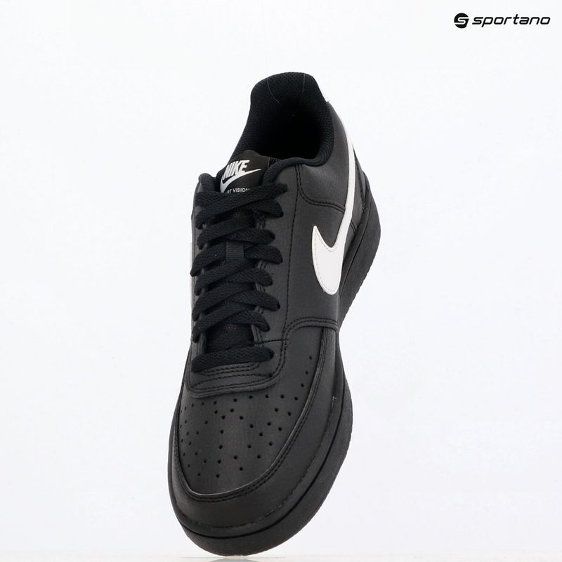 Scarpe da uomo Nike Court Vision Low nero/bianco 9