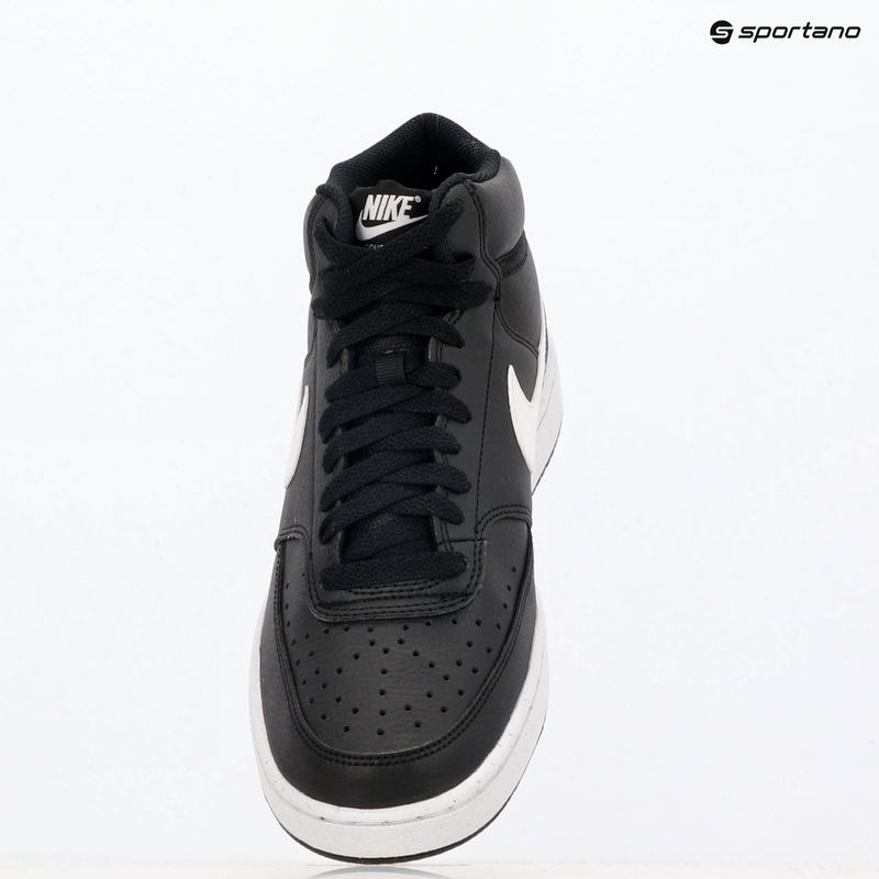 Nike Court Vision Mid Next Nature scarpe da uomo nero/nero/bianco 9