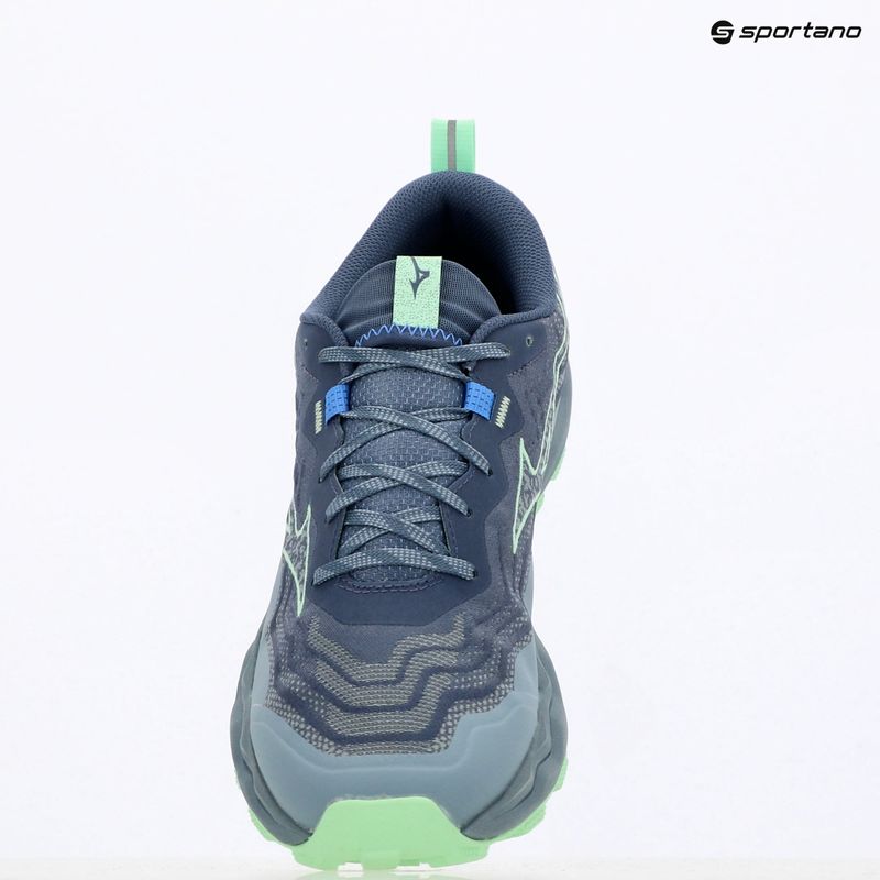 Scarpe da corsa da uomo Mizuno Wave Daichi 9 vintage indigo/neo mint/citade 9