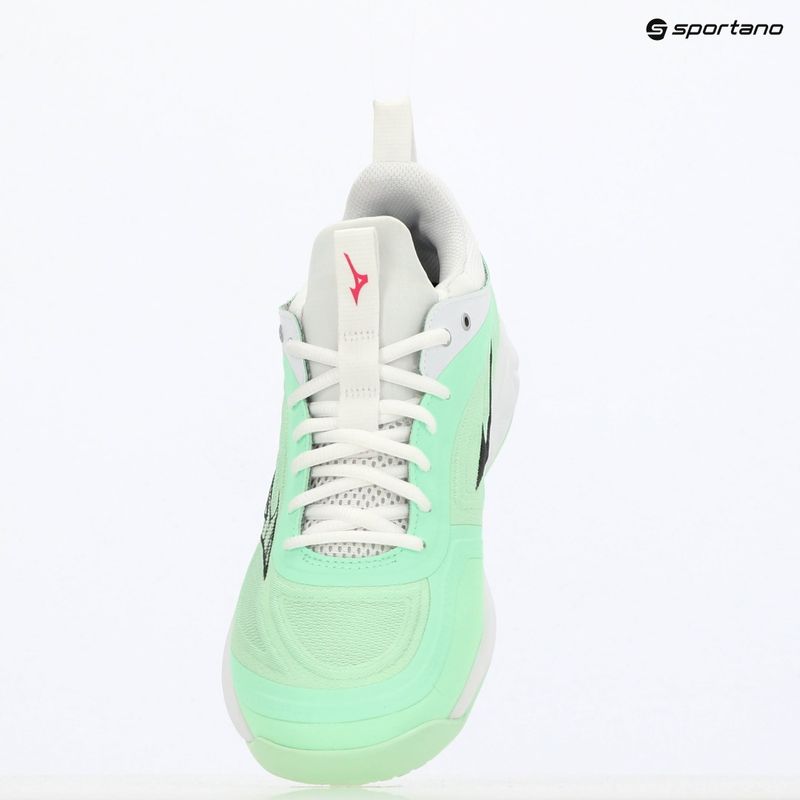 Mizuno Wave Luminous 3 neo scarpe da pallavolo menta/nero/blu di frontiera 11