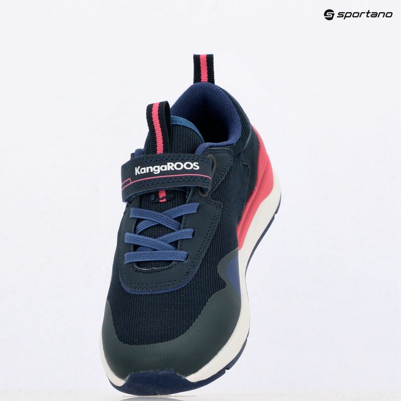 KangaROOS KD-Gym EV scarpe da bambino dark navy/fandango pink 11