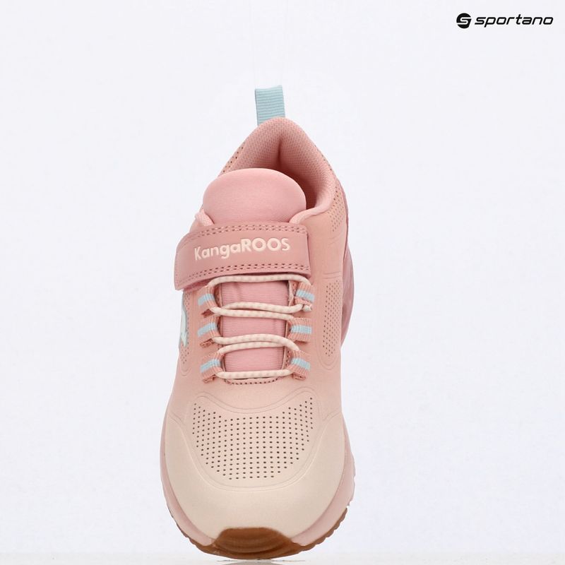 Scarpe da bambino KangaROOS KX-Bases EV frost rosa/bianco 11
