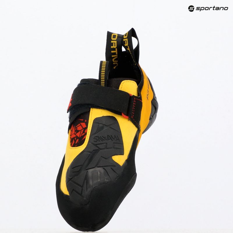 Scarpa da arrampicata La Sportiva Skwama nero/giallo 8