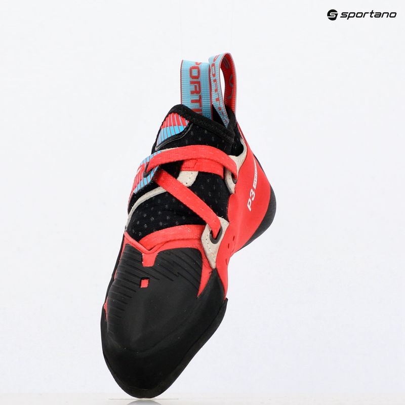 Scarpa da arrampicata La Sportiva Solution Comp ibisco/blu malibu da donna 9