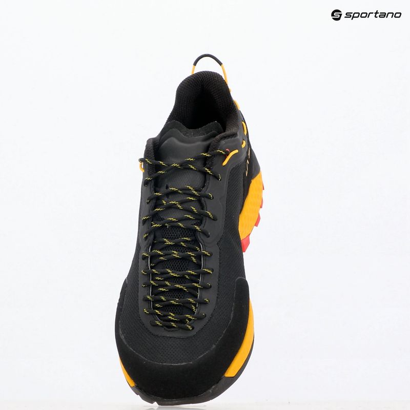 Scarpa da avvicinamento La Sportiva TX Guide uomo nero/giallo 9