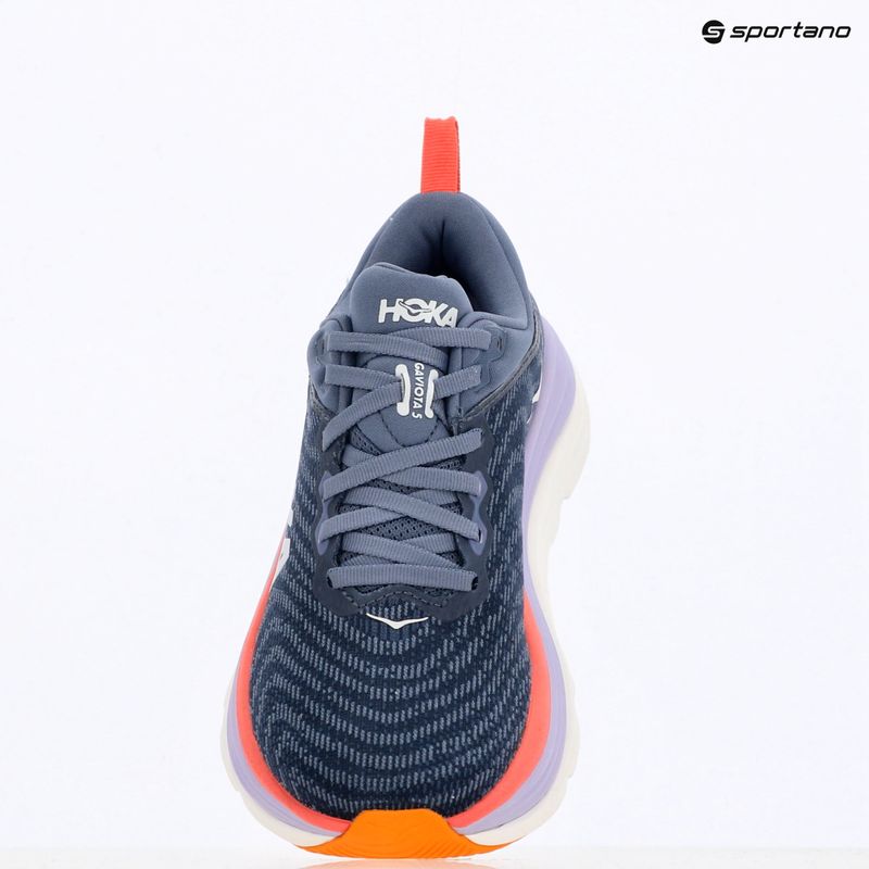 Scarpe da corsa da donna HOKA anchor/grapefruit 9