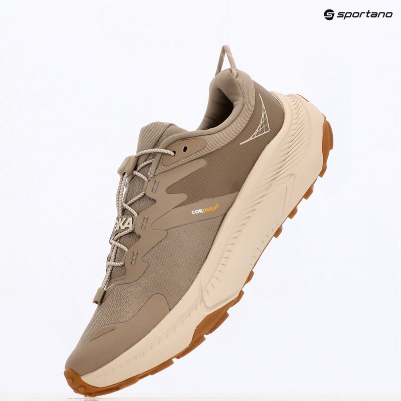 Scarpe da corsa da uomo HOKA Transport dune/eggnog 9