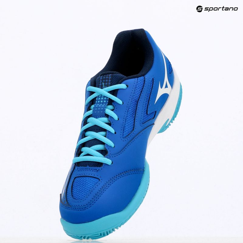 Scarpe da tennis Mizuno Exceed Star CC per bambini blu mugen/bianco/blu fiume 9