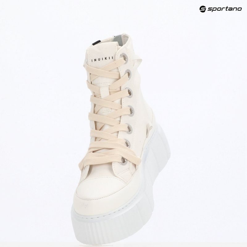 INUIKII scarpe da donna Matilda Canvas High bianco 11