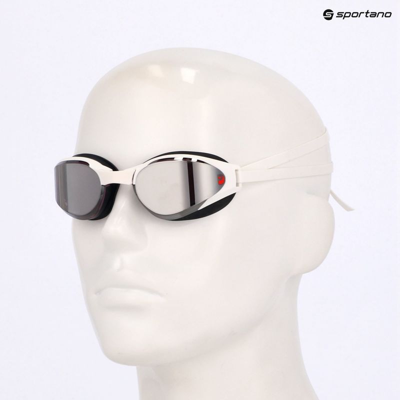 SWANS Ascender SR81M PAF occhiali da nuoto a specchio color lavanda/argento 7