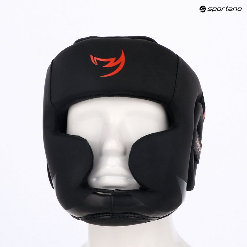 Casco da boxe FUMETSU Ghost S3 nero/rosso 6
