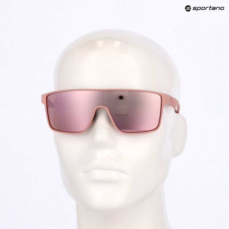 Occhiali da sole Tifosi Sanctum rosa opaco/rosa a specchio 6