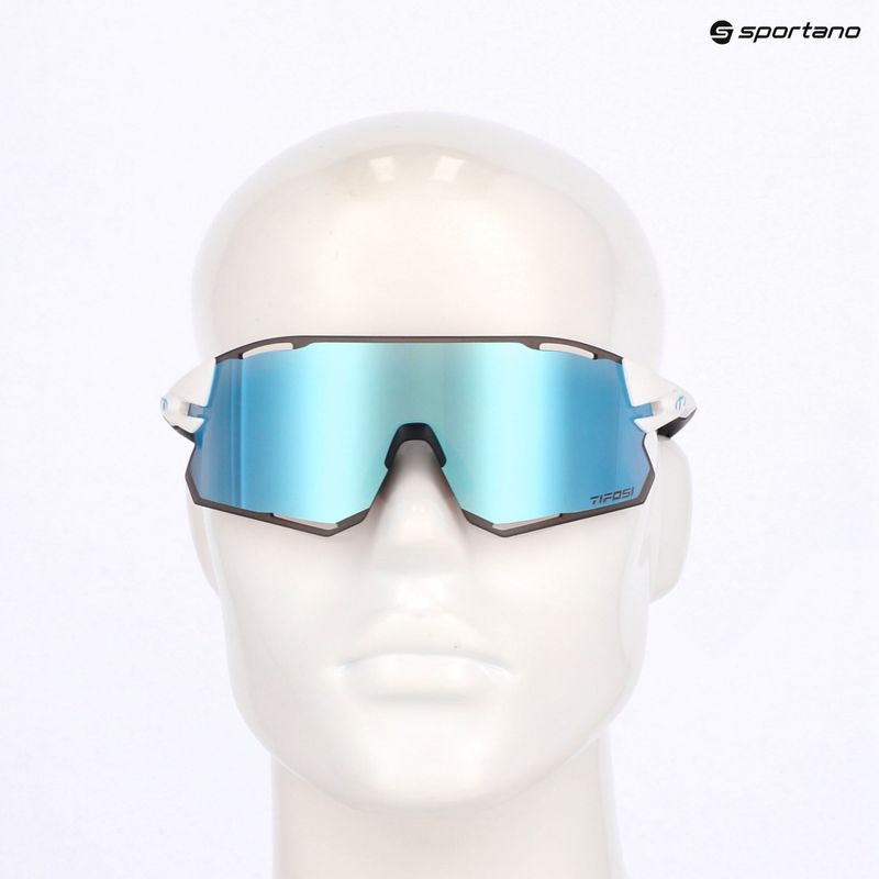 Occhiali da sole Tifosi Rail Race Clarion bianco opaco/blu Clarion/chiaro 8