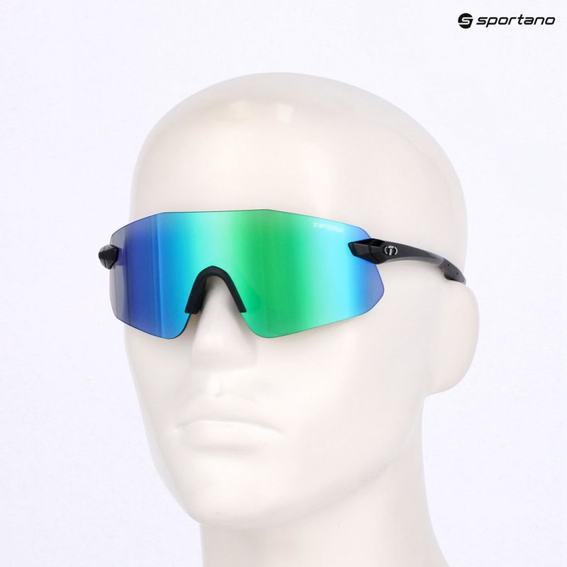 Occhiali da sole Tifosi Vogel SL nero lucido/verde fumo 6