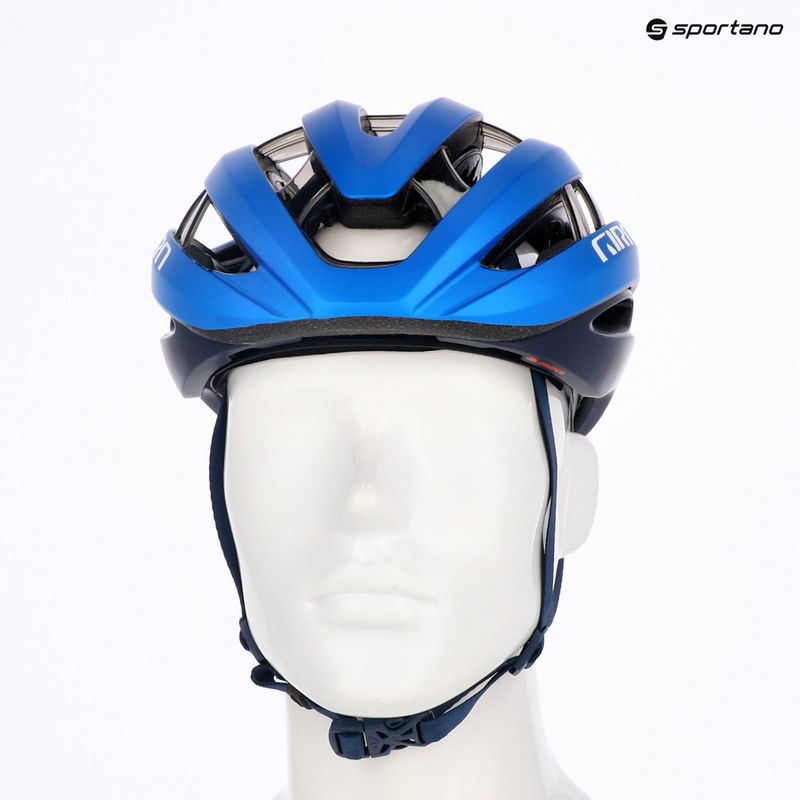 Giro Aries Spherical MIPS casco bici blu ano opaco 13