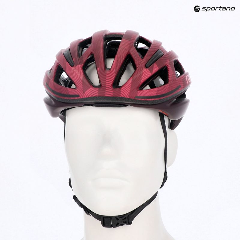 Giro Helios Spherical MIPS matte dark cherry towers casco da bici 12