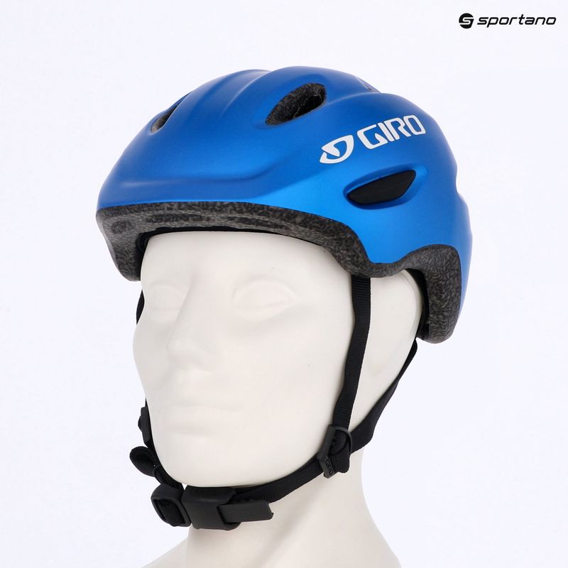 Casco bici da bambino Giro Scamp blu ano opaco 12