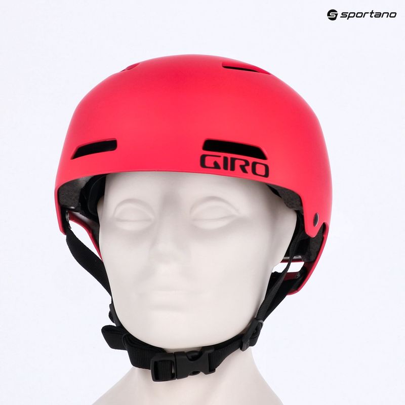 Casco da bici per bambini Giro Dime FS rosso brillante opaco 11
