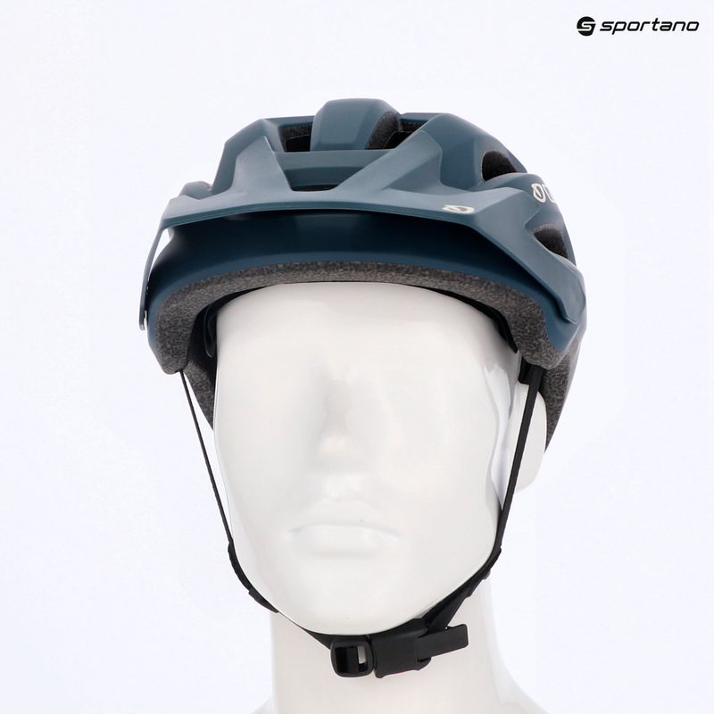 Giro Fixture II Integrated MIPS casco da bici blu porto opaco 8