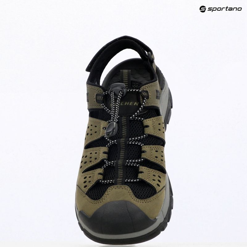 SKECHERS sandali uomo Tresmen Menard oliva 9