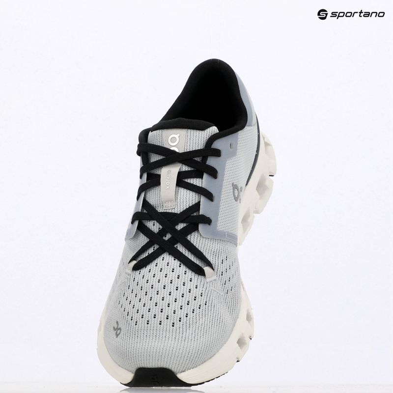 Scarpe da corsa On Running Cloud X 4 glacier/stone da uomo 9