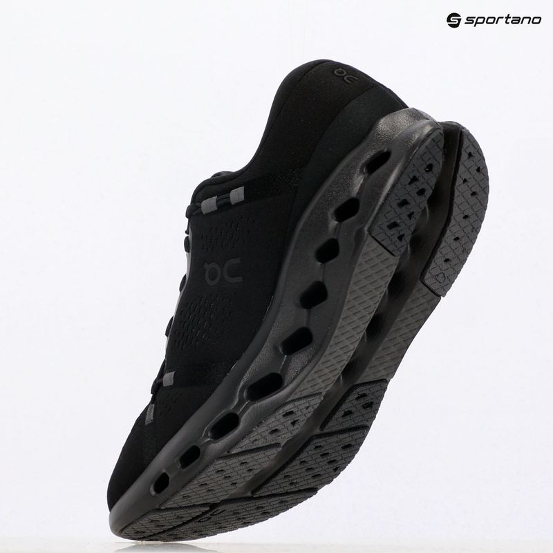 Scarpe da corsa On Cloudsurfer 2 nero/nero da uomo 9