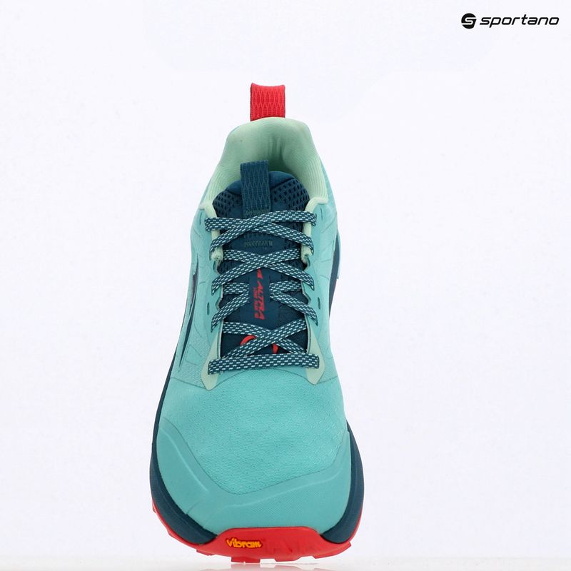 Scarpe da corsa da donna Altra Lone Peak 9+ verde acqua 14