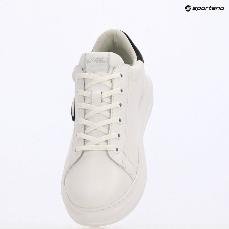 KARL LAGERFELD scarpe da uomo Kapri Nft in pelle bianca 9