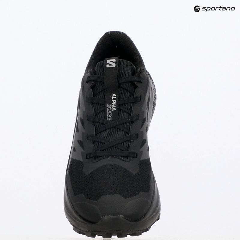 Scarpe da corsa Salomon Alphaglide donna nero/asfalto/nero 9