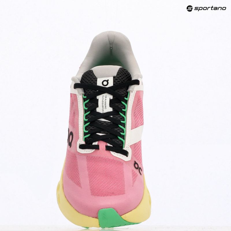 Scarpe da corsa On Cloudsurfer Next donna rosa/limelight 9