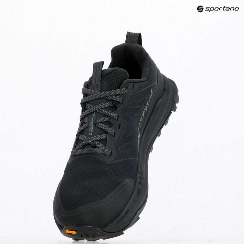 Scarpe da corsa Altra Lone Peak 9+ da uomo, nero 9