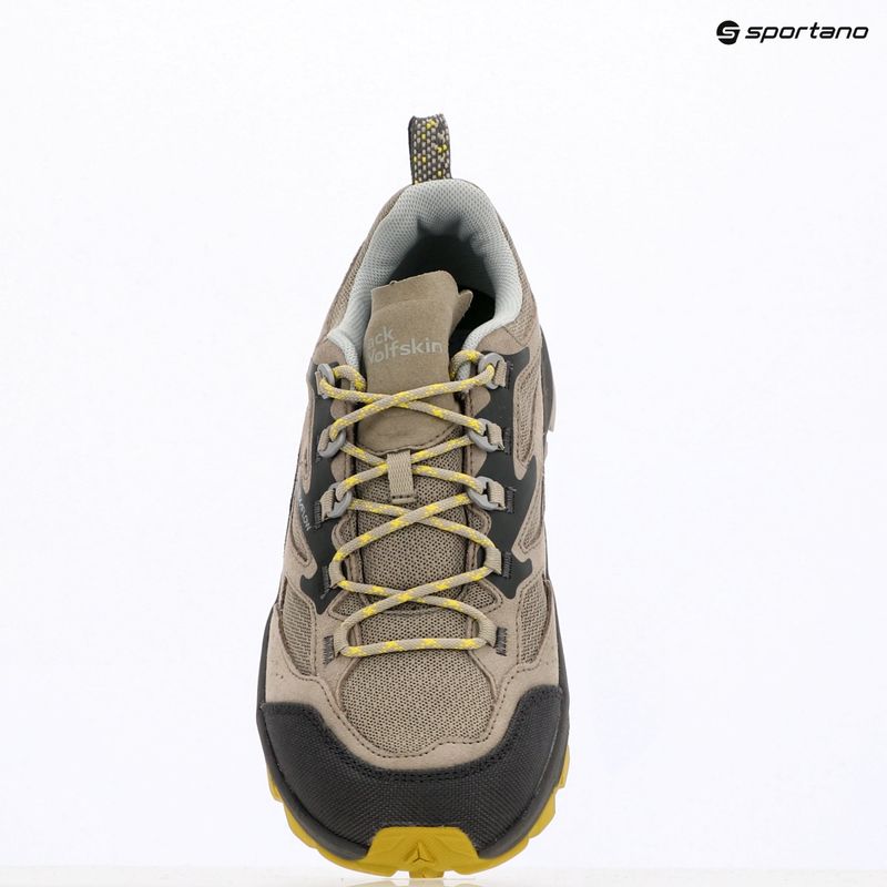 Scarpe da trekking da uomo Jack Wolfskin Cyrox Vent Low chartreuse 17