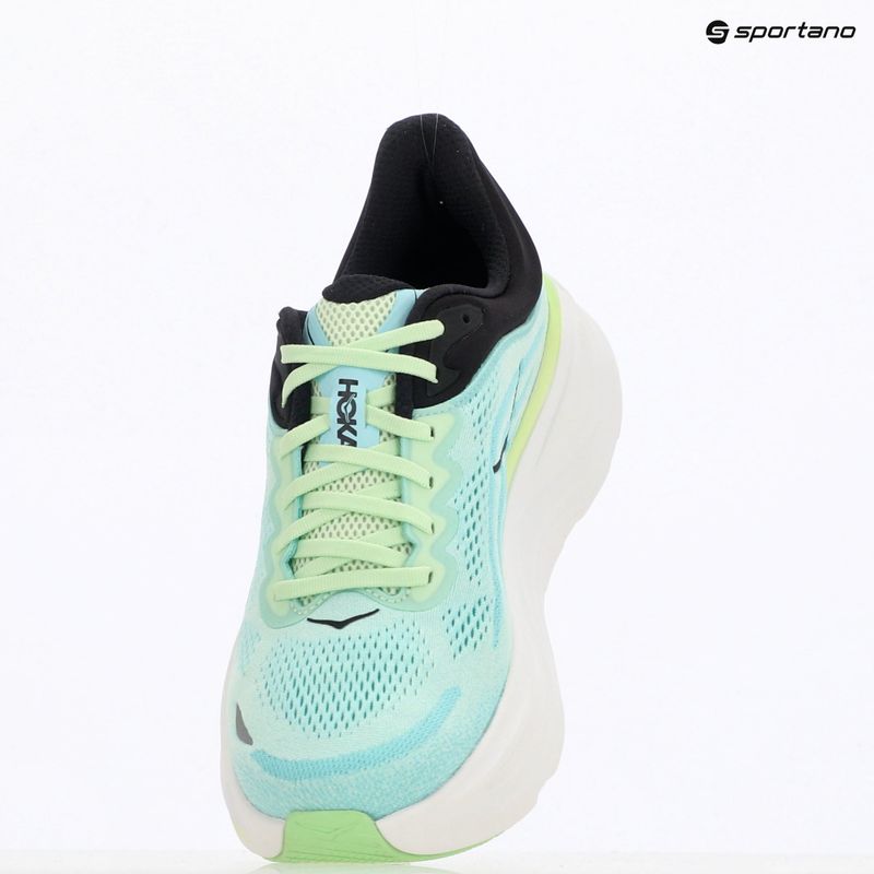 HOKA scarpe da corsa da uomo Bondi 9 luna moth/nero 11