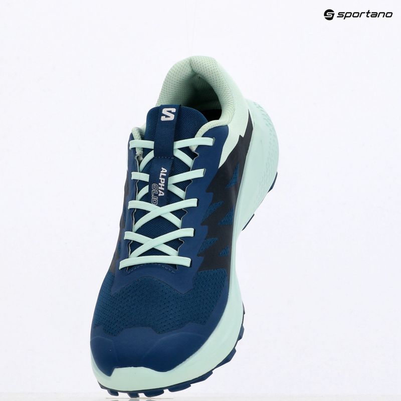 Salomon Alphaglide scarpe da corsa da uomo poseidon/bay/parakeet 9