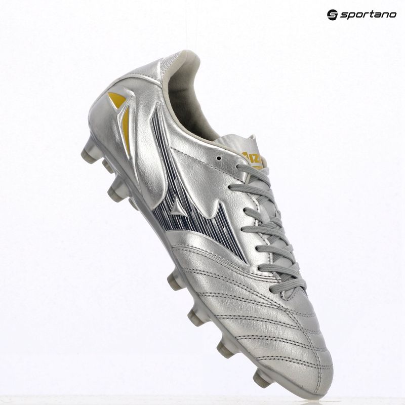 Uomo Mizuno Morelia Neo IV Pro Md scarpe da calcio galassia argento/8605 c/grigio freddo 3c 9