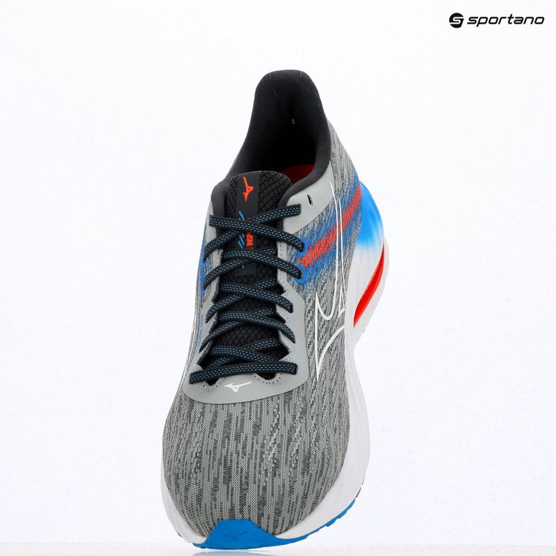 Scarpe da corsa da uomo Mizuno Wave Inspire 21 ritmo blu perla/bianco/blu 10