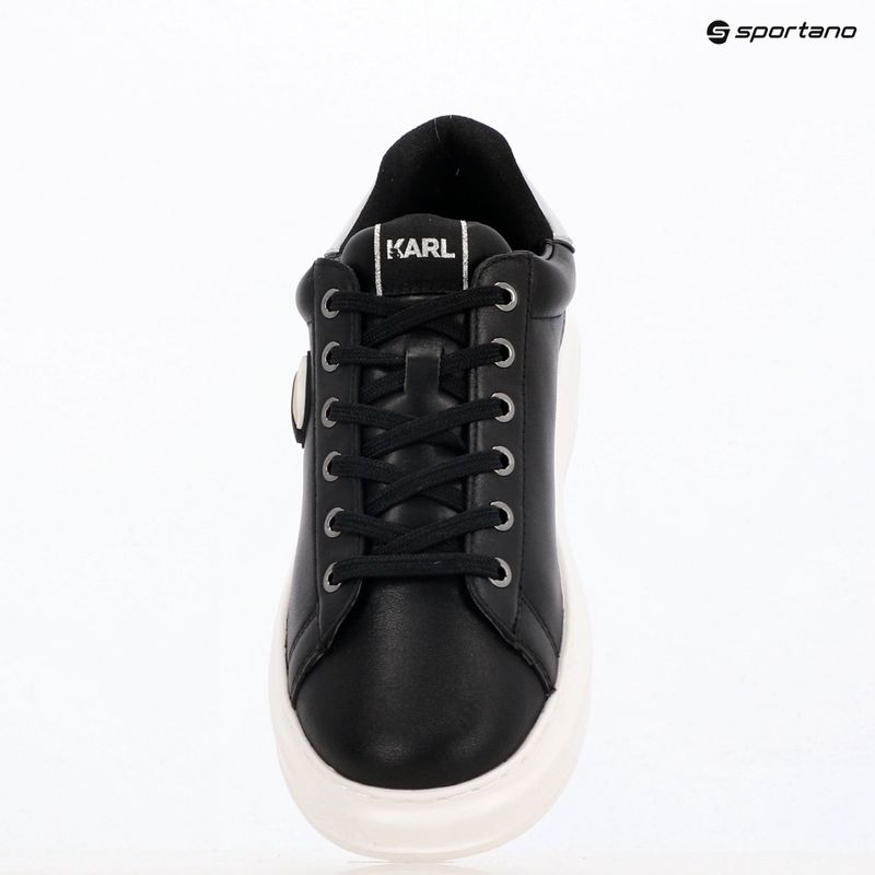 Scarpe da donna KARL LAGERFELD Kapri Nft Lo Lace in pelle nera 9