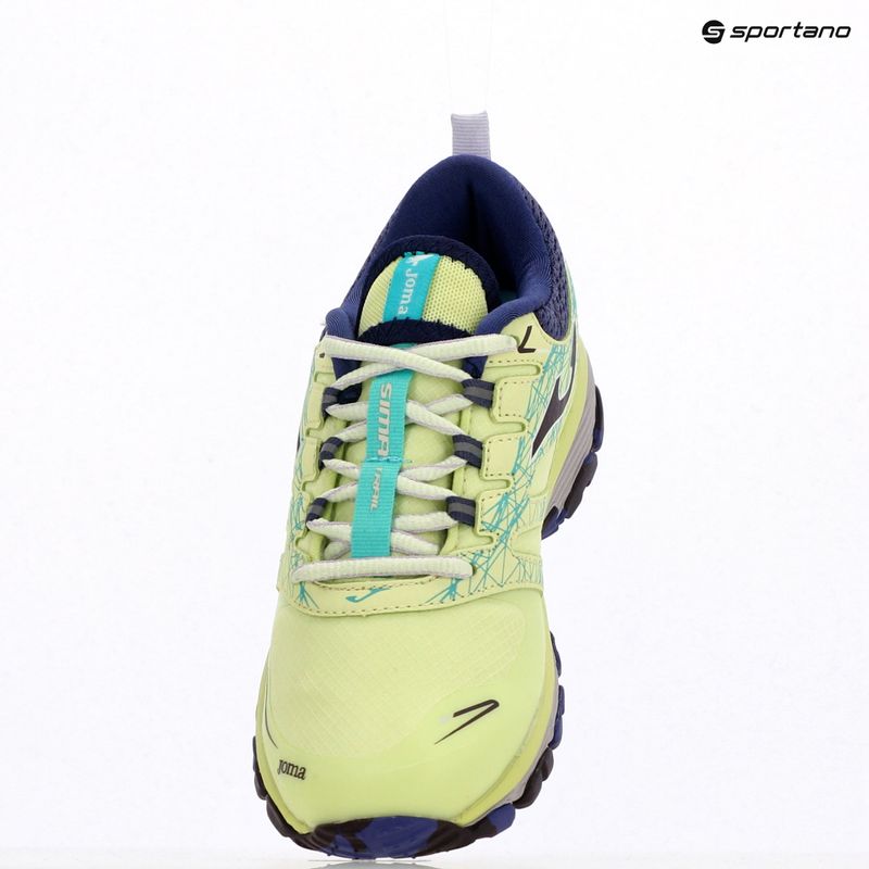 Scarpe da corsa per bambini Joma Sima Jr lime 15