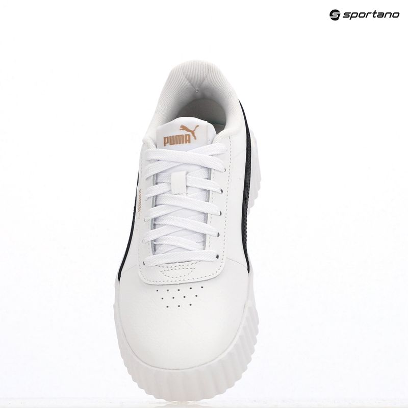 Scarpe da donna PUMA Carina 3.0 puma bianco/puma nero/puma oro 9