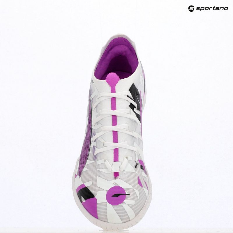 PUMA Ultra 5 Match Forever TT scarpe da calcio uomo puma bianco/magenta puro/grigio piuma/puma nero 9
