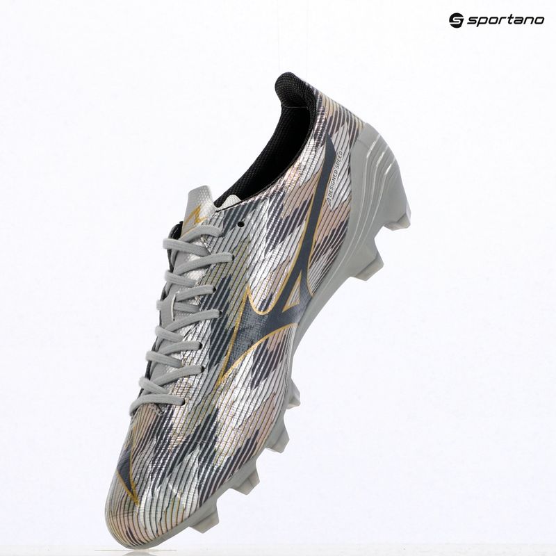 Scarpe da calcio da uomo Mizuno α II Pro Md galaxy silver/8605 c/gold 9