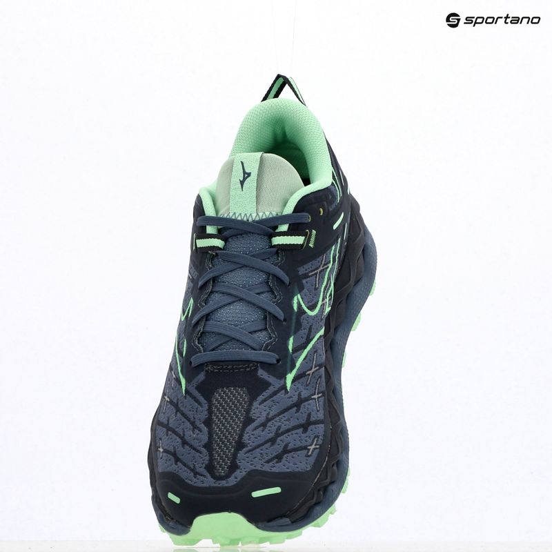 Scarpe da corsa uomo Mizuno Wave Mujin 10 vintage indigo/neo mint/india ink 9