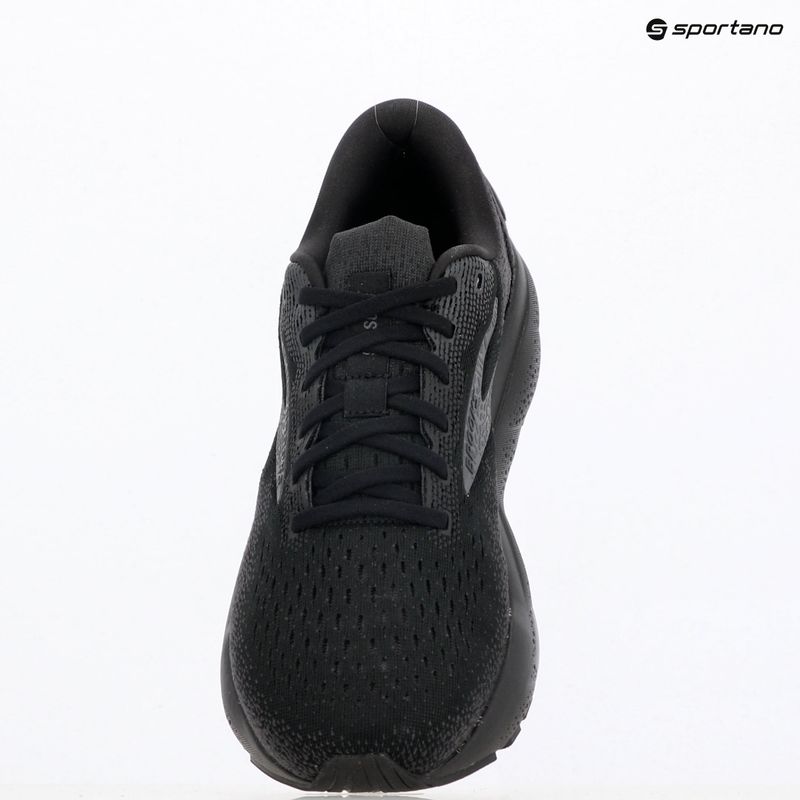Scarpe da corsa da uomo Brooks Ghost 16 wide fit nero/nero/ebano 9