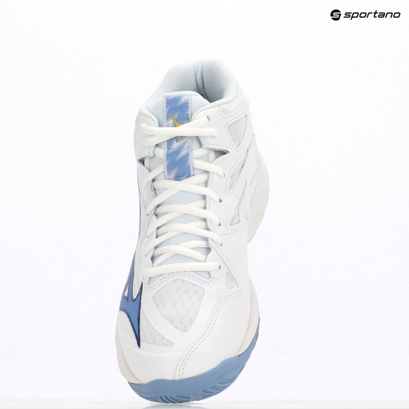 Scarpa da pallavolo Mizuno Thunder Blade Z Mid bianco/blu scuro/blu scuro 9